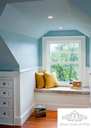 Denver Crown Molding, Window Trim, Wainscot, Chair Rail, Wall Frames Crown Denver Crown Molding, Window Trim, Wainscot, Chair Rail, Wall Frames Crown Window Reading Nook Seat