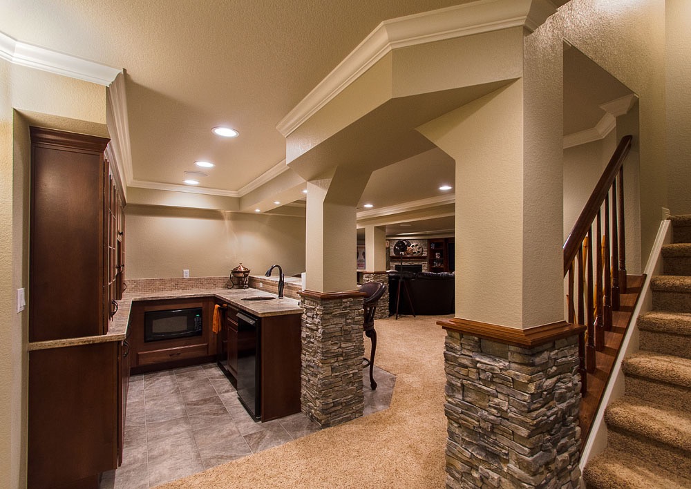 Denver Crown Molding, Window Trim, Wainscot, Chair Rail, Basement Home Bar | Denver Crown and Trim